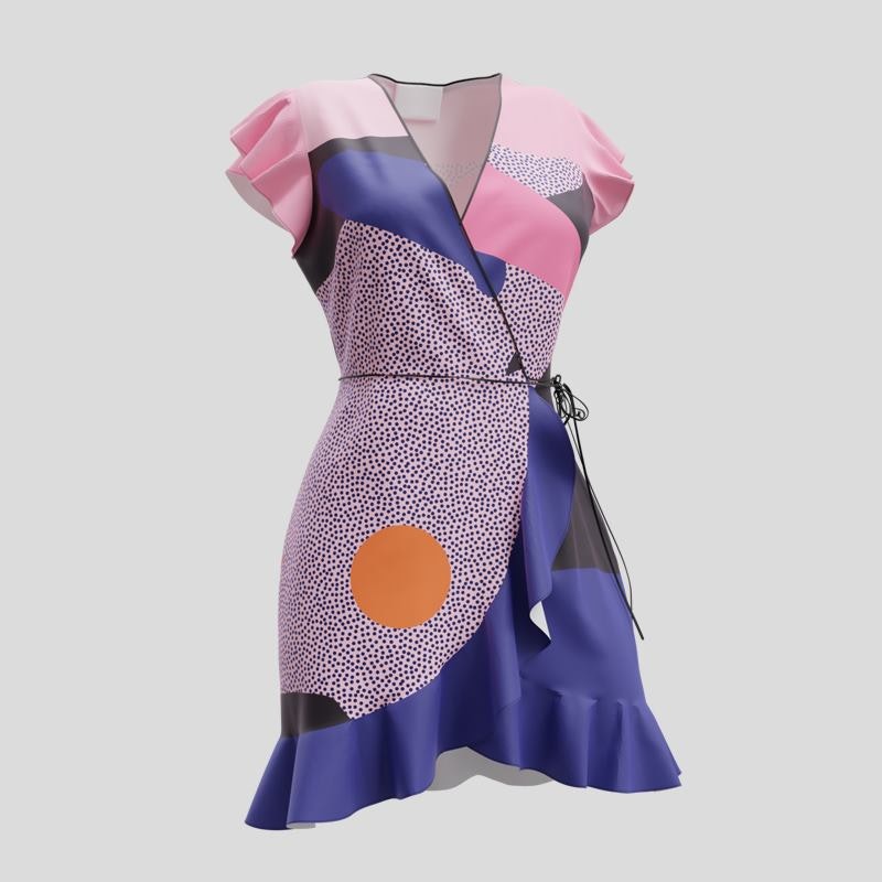 Custom Wrap Dress